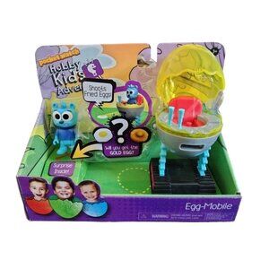 Hobby Kids Adventures Pocket Watch Egg-Mobile Shoots Fried Eggs Surprise Inside
